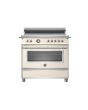 Bertazzoni HER95I1EAVT Heritage 90cm Range Cooker Single Oven Induction Ivory