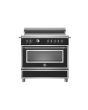Bertazzoni HER95I1ENET Heritage 90cm Range Cooker Single Oven Induction Matt Black