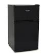 Iceking  IK2023K.E Under Counter Fridge Freezer In Black