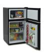 Iceking  IK2023K.E Under Counter Fridge Freezer In Black