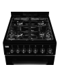 Beko KA52NEK Freestanding Gas Single Oven Cooker - Black