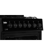 Beko KA52NEK Freestanding Gas Single Oven Cooker - Black