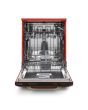 Montpellier MAB1353DR 60cm Retro 13 Place Setting Dishwasher In Red