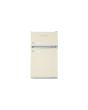 Montpellier MAB2035C Undercounter Retro Fridge Freezer in Cream