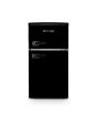 Montpellier MAB2035EK Retro Undercounter Fridge Freezer In Black