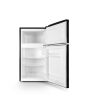 Montpellier MAB2035EK Retro Undercounter Fridge Freezer In Black