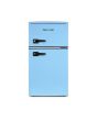 Montpellier MAB2035EPB Retro Undercounter Fridge Freezer In Pastel Blue