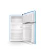 Montpellier MAB2035EPB Retro Undercounter Fridge Freezer In Pastel Blue