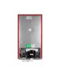 Montpellier MAB2035ER Retro Undercounter Fridge Freezer In Red