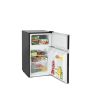 Montpellier MAB2035K Undercounter Retro Fridge Freezer in Black