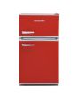 Montpellier MAB2035R Undercounter Retro Fridge Freezer in Red