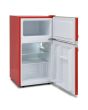 Montpellier MAB2035R Undercounter Retro Fridge Freezer in Red