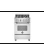 Bertazzoni MAS64L1EXC Master 60cm Dual Fuel Single Cooker - Stainless Steel