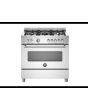 Bertazzoni MAS95C1EXC Master 90cm Range Cooker Single Oven Dual Fuel Stainless Steel