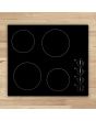 Montpellier MCH59CK 59cm 4 Zone Ceramic Hob With Dials