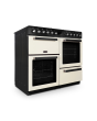 Montpellier MDFRC100C 100cm Dual Fuel Range Cooker In Cream