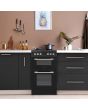 Montpellier MDOC50FK 50cm Double Ceramic Cooker in Black
