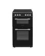 Montpellier MDOC50FK 50cm Double Ceramic Cooker in Black