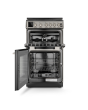 Montpellier MDOG50LS 50cm Double Gas Cooker in Silver
