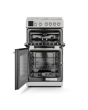 Montpellier MDOG50LW 50cm Double Gas Cooker in White