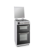 Montpellier MDOG50LW 50cm Double Gas Cooker in White