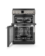 Montpellier MDG600LK 60cm Gas Double Oven Cooker in Black