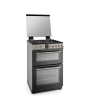 Montpellier MDG600LK 60cm Gas Double Oven Cooker in Black