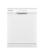 Montpellier MDW1354W 60cm Freestanding Dishwasher in White