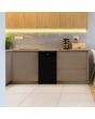 Montpellier MDWD1064K 45cm 10 Please Setting Freestanding Dishwasher - Black
