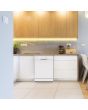 Montpellier MDWD1354W 60cm 13 Please Setting Freestanding Dishwasher - White