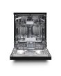 Montpellier MDWD1464K 60cm 14 Please Setting Freestanding Dishwasher - Black