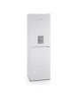 Montpellier MFF183EWWD Frost Free Fridge Freezer With Water Dispenser In White