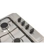 Montpellier MGB60X 58cm Stainless Steel Gas Hob
