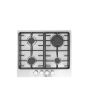 Montpellier MGH61CX 58cm Stainless Steel Gas Hob
