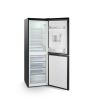 Montpellier MLF1770EKWD Low Frost Fridge Freezer With Water Dispenser In Black