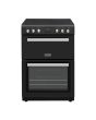 Montpellier MMRC60FK 60cm Ceramic Mini Range Cooker in Black