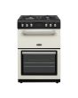 Montpellier MMRDF60FC 60cm Dual Fuel Mini Range Cooker in Cream