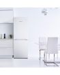 Montpellier MS155EW Low Frost Fridge Freezer In White