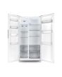 Montpellier MSBS442W American Side By Side Fridge Freezer In White
