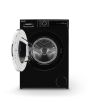 Montpellier MWM814BLK 8kg 1400rpm Freestanding Washing Machine - Black