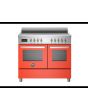 Bertazzoni PRO105I2EART Professional 100cm Range Cooker Twin Oven Induction Gloss Orange