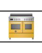Bertazzoni PRO105I2EGIT Professional 100cm Range Cooker Twin Oven Induction Gloss Yellow
