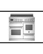 Bertazzoni PRO105I3EXT Professional 100cm Range Cooker XG Oven Induction Stainless Steel