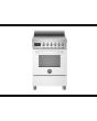Bertazzoni PRO64I1EBIT Professional 60cm Induction Single Cooker - Gloss White