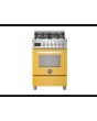 Bertazzoni PRO64L1EGIT Professional 60cm Dual Fuel Single Cooker - Gloss Yellow