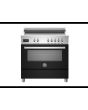 Bertazzoni PRO95I1ENET Professional 90cm Range Cooker Single Oven Induction Gloss Black