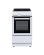 Statesman C050ESCW 50cm Single Cavity Electric Cooker - White