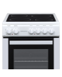 Statesman C050ESCW 50cm Single Cavity Electric Cooker - White