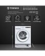 Teknix BITKWD8614 Integrated 8/6kg Washer Dryer with 1400rpm Spin - White