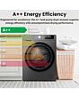 Teknix TK2HP9HS 9kg Heat Pump Tumble Dryer - Titanium